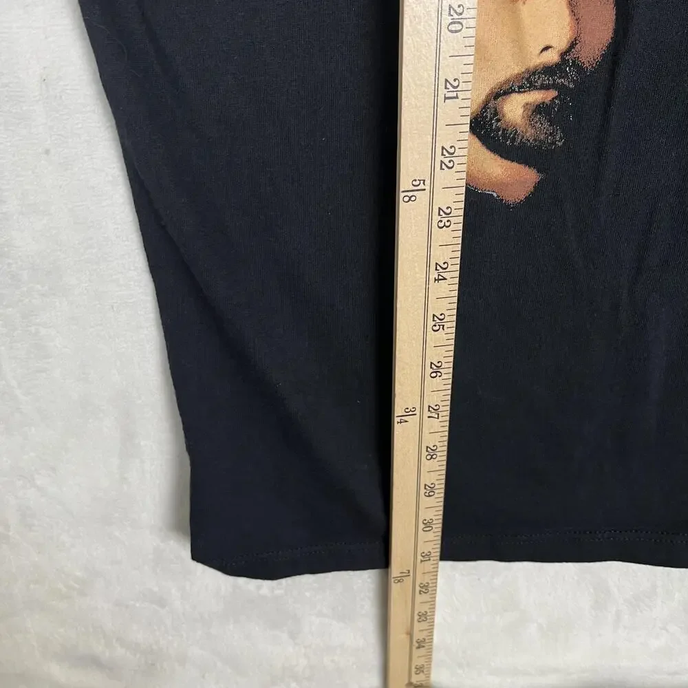 Vintage Alabama T-Shirt Mens XL Black Country Band Graphic Back Print USA